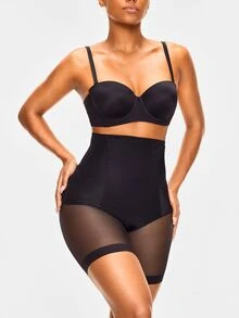 SHAPORA Bawahan Korset Wanita - Hitam - View 6