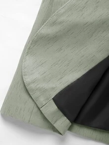 Manfinity Mode Men 1pc Solid Blazer & 1pc Suit Pants - Green - View 8