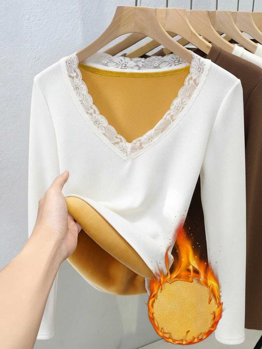 GlowEve CURVE Plus Size T-Shirts - White - View 1