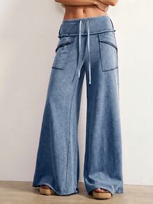 Bohemela Women Pants - Blue - View 6