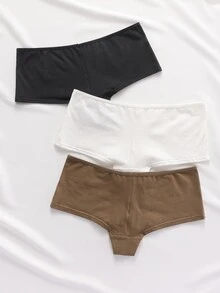 Ocili 3PCS Women Boyshorts - Multicolor - View 2