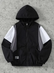 SHEIN Cazadoras Niños (8-12) - Negro - Ver 5