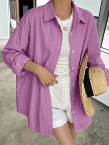 DAZY Women Blouses & Shirts - Purple - View 2