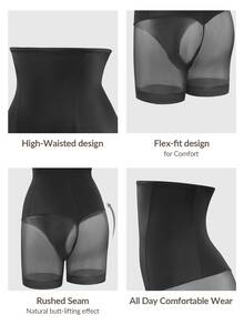 SHAPORA Bawahan Korset Wanita - Hitam - View 8