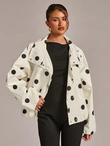 SHEIN BAE معاطف نسائية - متعدد الألوان - مشاهدة 6