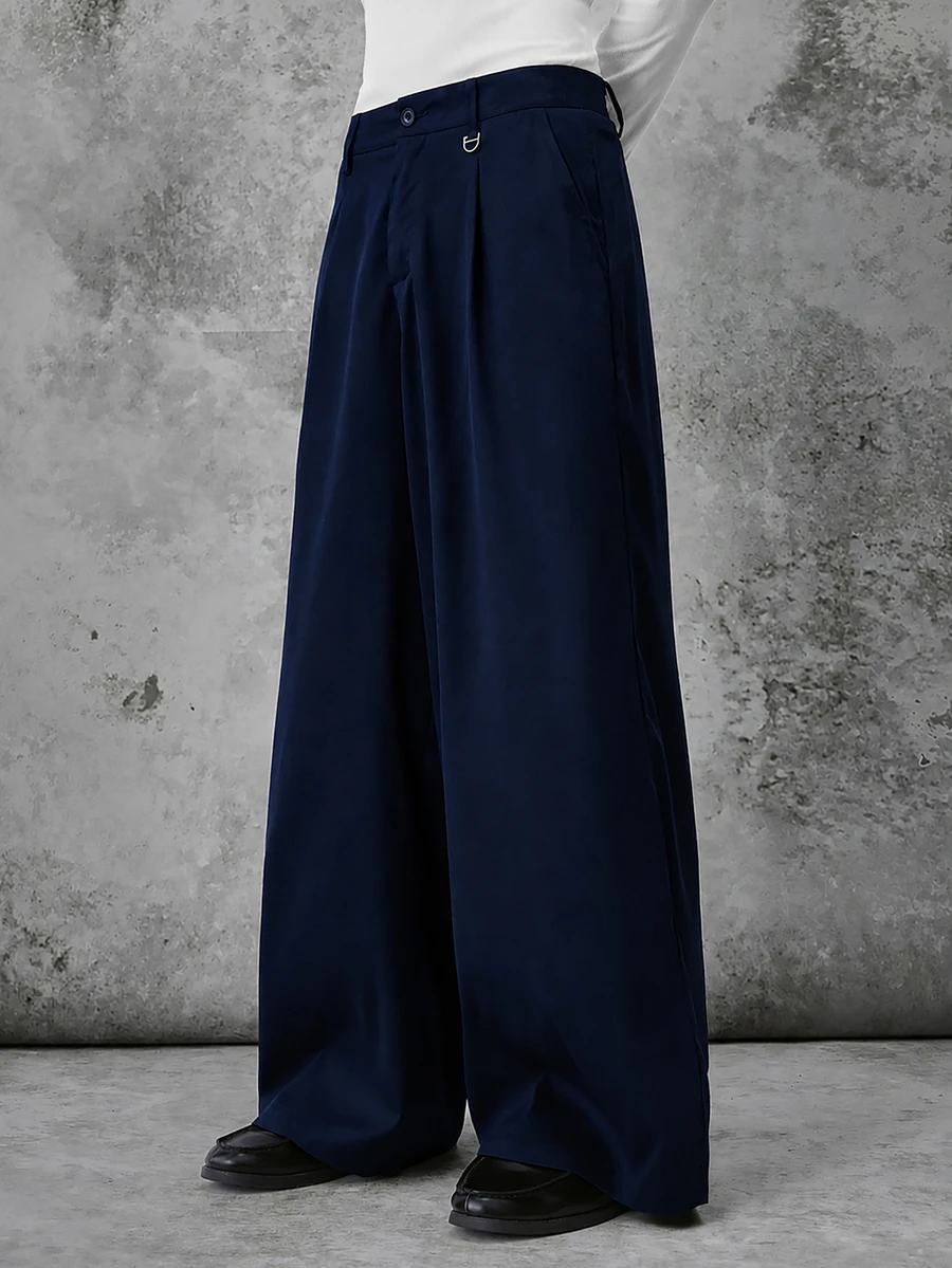 STYNVO Pantalones para hombre - Azul Marino - Ver 1
