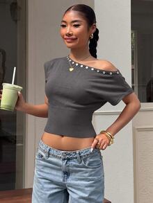 Muchica Women Sweaters - Dark Grey - View 3