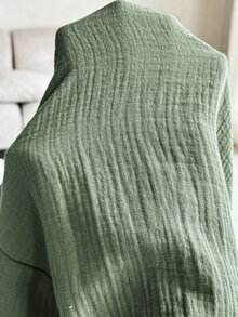 SHEIN Vestido de lactancia de maternidad con bloques de color y patchwork - Verde - Ver 7
