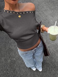Muchica Women Sweaters - Dark Grey - View 7