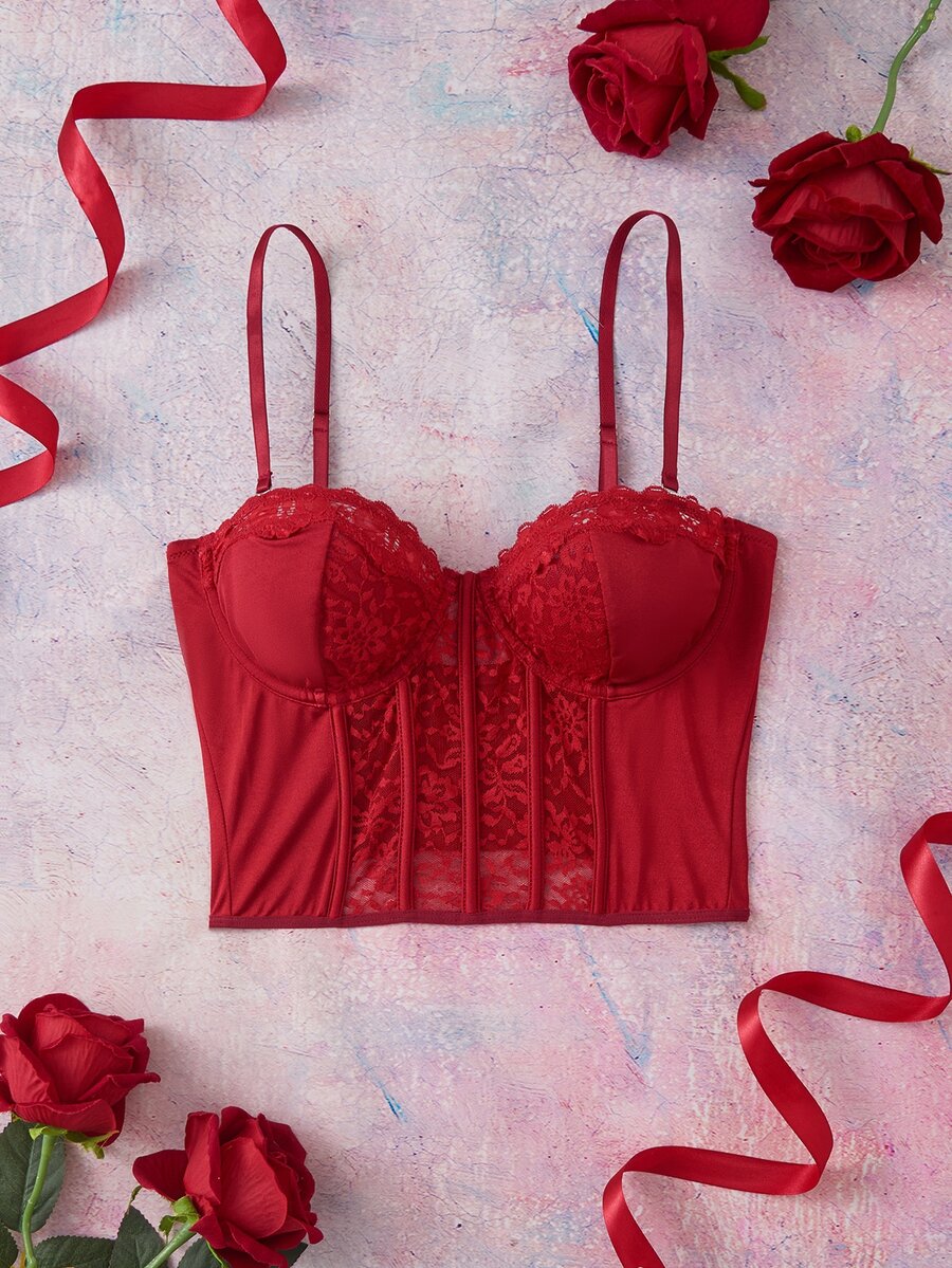 Elorette Women Bras & Bralettes - Burgundy - View 1