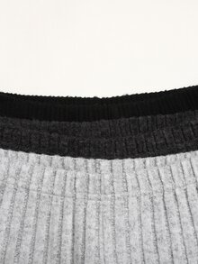 SHEIN Legging Anak Perempuan Remaja 3 Potong - MultiWarna - View 3