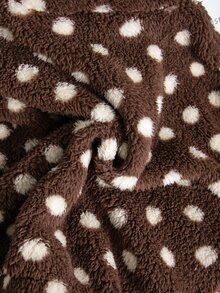 SHEIN Tween Girls Jackets - Brown - View 8