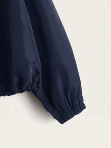 SHEIN EZwear 女士夾克 - 藏蓝色 - 查看 4