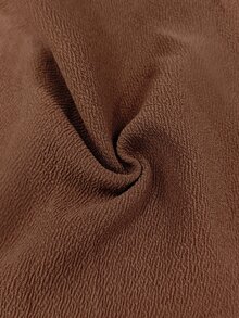 EMERY ROSE Chaqueta corta de manga pétalo de unicolor para ir al trabajo de moda - Marrón - Ver 5