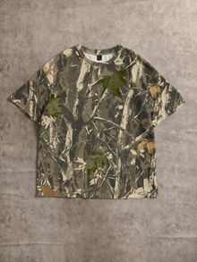 Muchica Plus Branch Print Drop Shoulder Tee - Multicolor - View 8