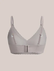 Barelissa 6pcs/Set Bra Perekat Jelly Tanpa Jahitan dengan Tepi Bergelombang Minimalis - MultiWarna - View 3