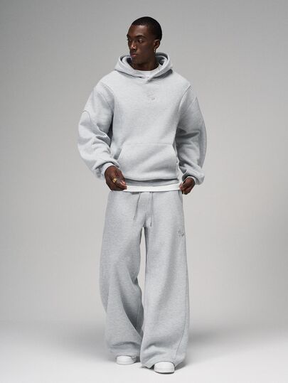 STYNVO Men's Solid Color Hoodie And Pants Casual Daily Outfit