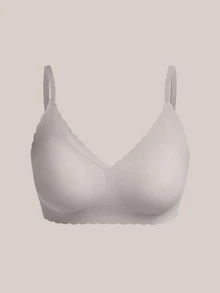 Barelissa 6pcs/Set Bra Perekat Jelly Tanpa Jahitan dengan Tepi Bergelombang Minimalis - MultiWarna - View 5