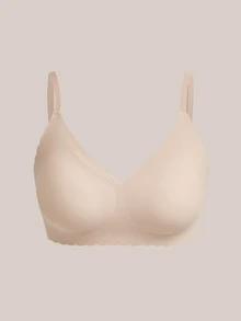 Barelissa 6pcs/Set Bra Perekat Jelly Tanpa Jahitan dengan Tepi Bergelombang Minimalis - MultiWarna - View 12