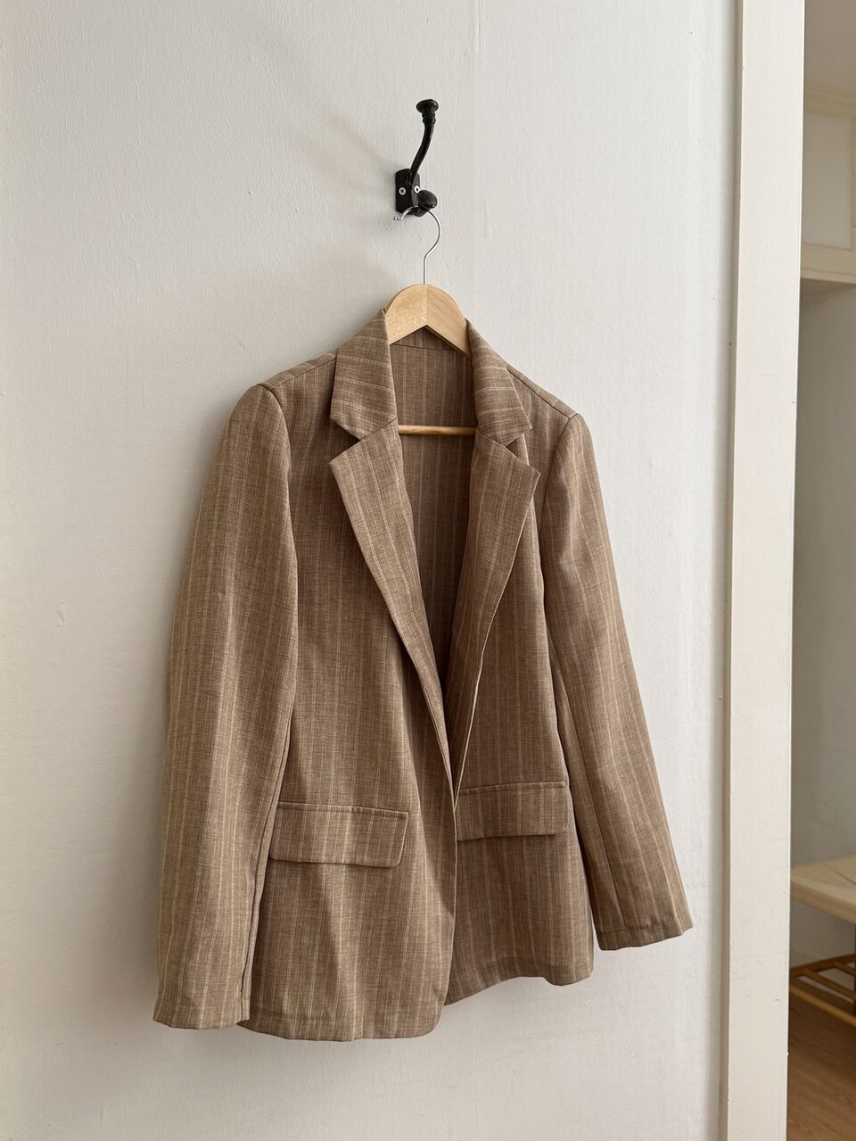 Women's Striped Casual Versatile Daily Long Sleeve Jacket