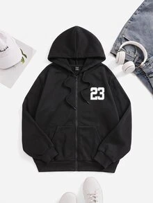 Attitoon Women Sweatshirts & Hoodies - Black - View 4