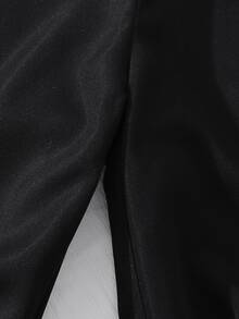 Sparklyn 青少年時尚休閒舒適針織背心吊帶上衣工裝寬腿褲3件套，適合戶外運動、休閒與日常穿著，不對稱設計 - 彩色 - 查看 3