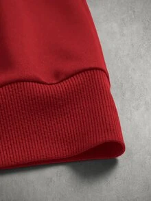 STYNVO Men Zip-Up Hoodies - Red - View 7