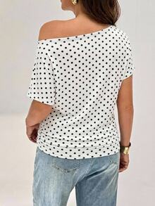 Shapeblank Plus Size T-Shirts - Multicolor - View 2