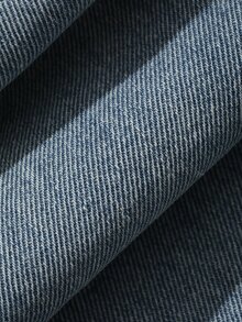 DAZY Tween Girl) Casual Loose Washed Distressed Patchwork Versatile Autumn/Winter Denim Jeans - Light Wash - View 10