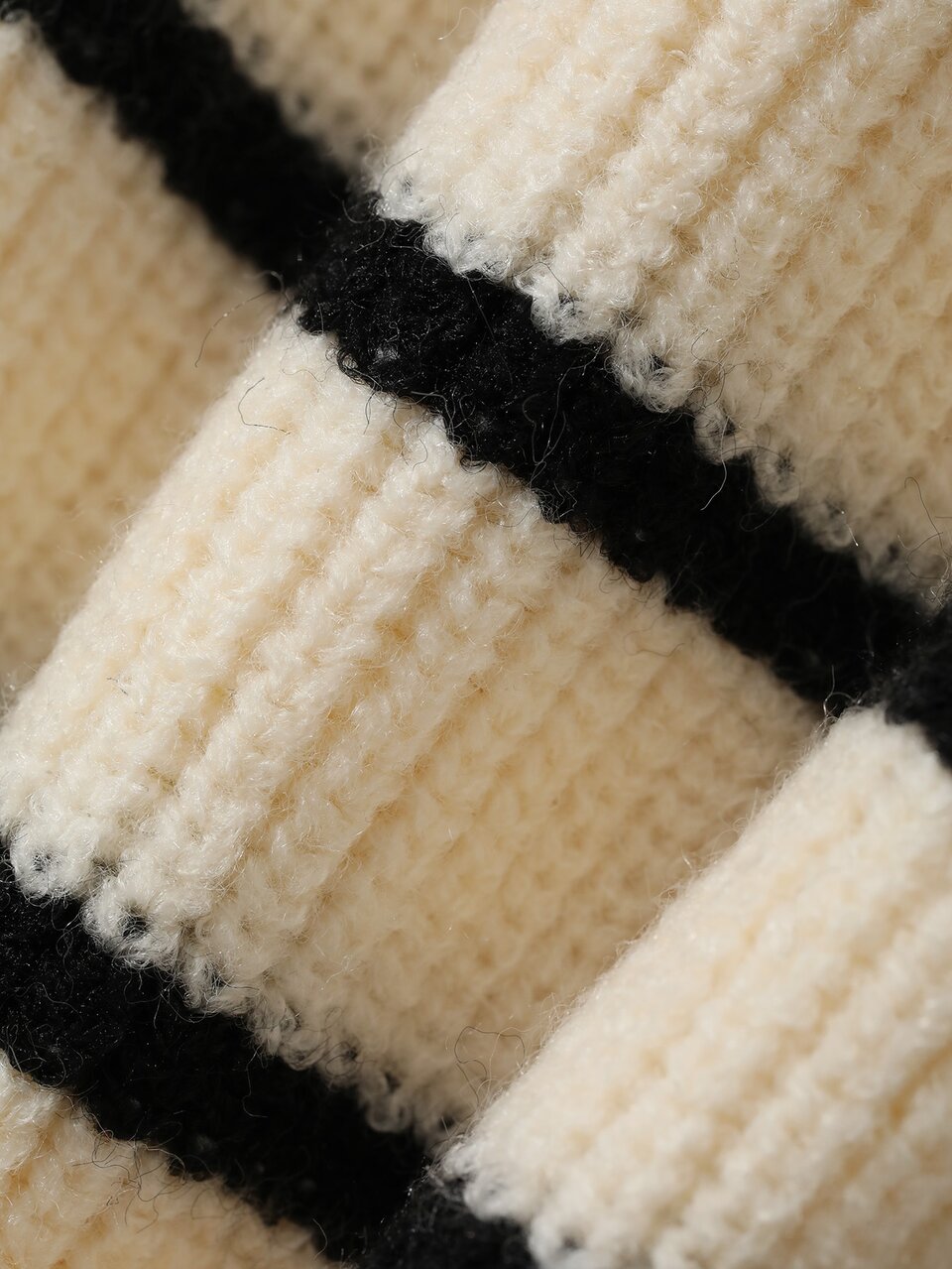 Young Boy Autumn/Winter Casual Colorblock Striped Sweater