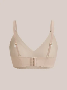 Barelissa 6pcs/Set Bra Perekat Jelly Tanpa Jahitan dengan Tepi Bergelombang Minimalis - MultiWarna - View 13