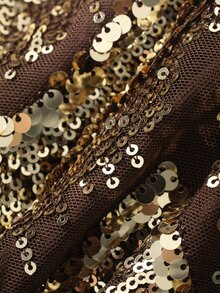Livesso Women's Summer Fashion Sequin Camisole - Gold - View 7