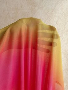 Soleia 女款漸層印花披肩上衣與洋裝兩件套 - 彩色 - 查看 11