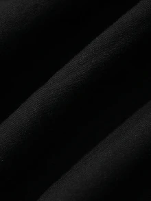 Hapijoa 青少年女孩秋季服飾 青少年女孩) 翻領短袖襯衫 夏季 - 黑色 - 查看 7
