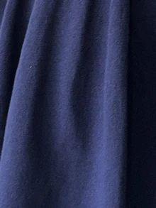 Feyla Women's Versatile Drawstring Tie Long Sleeve Sweater Dress - Navy Blue - View 8