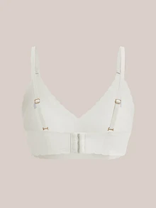 Barelissa 6pcs/Set Bra Perekat Jelly Tanpa Jahitan dengan Tepi Bergelombang Minimalis - MultiWarna - View 16