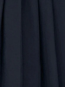 Dazy Plus Pleated Skirt, Versatile Commuter Office Wear, Spring Summer Autumn Mid-Length Skirt - Navy Blue - View 7