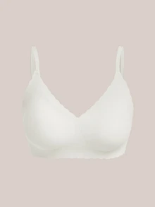 Barelissa 6pcs/Set Bra Perekat Jelly Tanpa Jahitan dengan Tepi Bergelombang Minimalis - MultiWarna - View 17