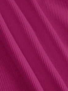Slaydiva 2026 Primavera/Verano Nuevo Casual Básico Versátil Blanco Liso Acanalado Cuello Redondo Espalda de Corredor Sin Mangas - Rojo violeta - Ver 6