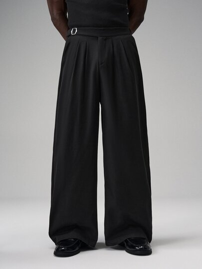 STYNVO Men's Fashion Versatile Commute Solid Color Pants