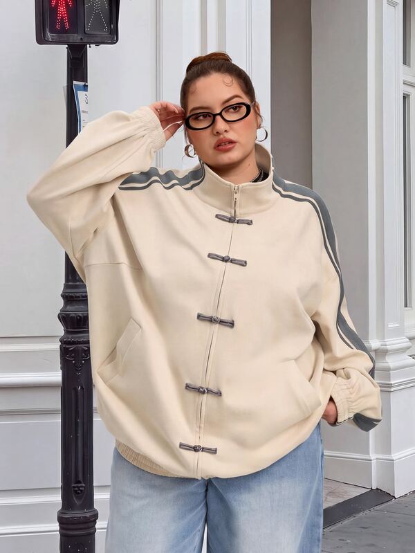 SHEIN CURVE+ Plus Size Coats Fall Winter 2026 22W Back To School