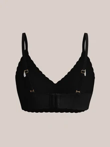 Barelissa 6pcs/Set Bra Perekat Jelly Tanpa Jahitan dengan Tepi Bergelombang Minimalis - MultiWarna - View 9