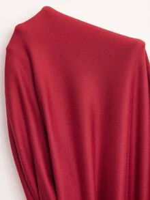 Doze Lane Women's Bow Print Round Neck Long Sleeve Plaid Casual Pajama Set - Red - View 7