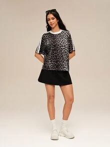 OutZeal Women Sports Tee Casual Daily Natural Soft Leopard Print Short Sleeve T-Shirt Summer - Multicolor - View 7