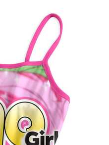 ROMWE Anime Dark Girl Slogan Sexy Dark Girl All-Over Print Mini Dress For Women - Pink - View 3