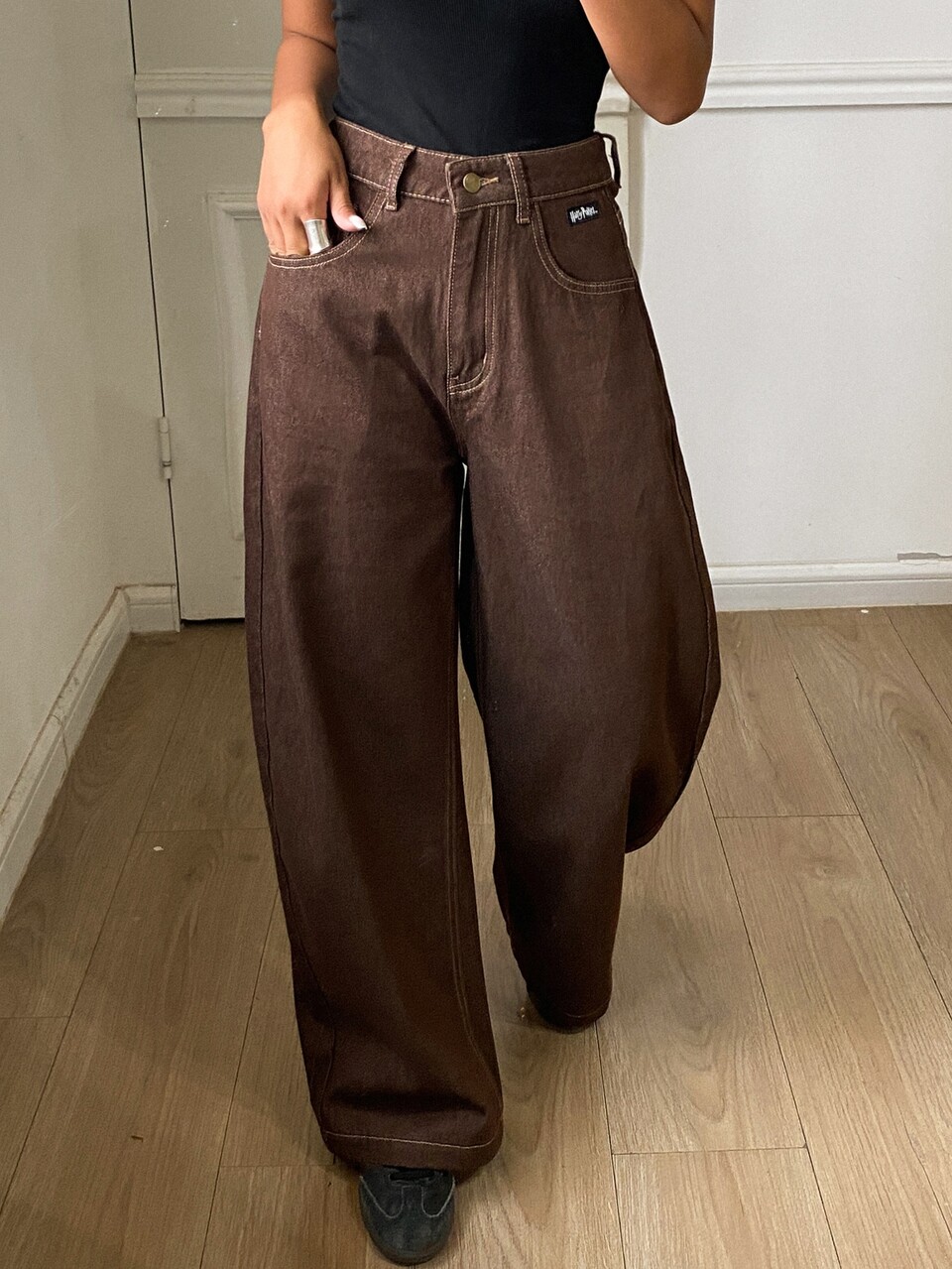 Women's Casual Versatile Daily Wear Denim Jeans With Pockets And Buttons