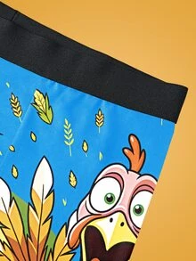 Notgurli Celana Dalam Boxer Pria Bermotif Modis, 1 buah - MultiWarna - View 4