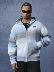 PAVTROS Men's Casual Hooded Long Sleeve Sweater For Daily Wear - Multicolor - View 1