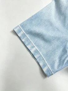 Airaco 男士夏季休閒牛仔效果印花襯衫 - 彩色 - 查看 6
