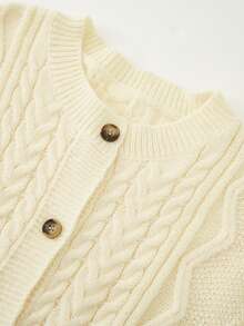 Rusticease Women's Plus Size Casual Versatile Solid Color Cardigan, Autumn/Winter - Apricot - View 8